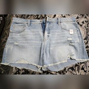 Time and Tru Light Blue Distressed Women's Jeans